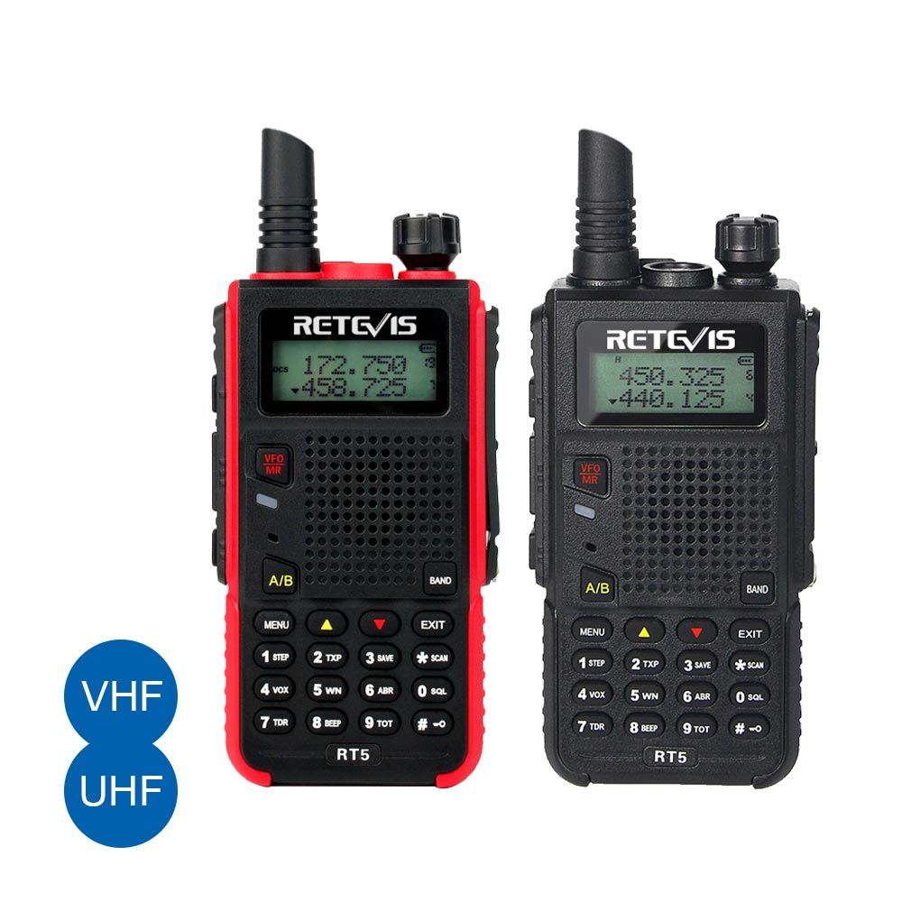RT5R series walkie-talkies are the star radios for emergency communication and preppers
