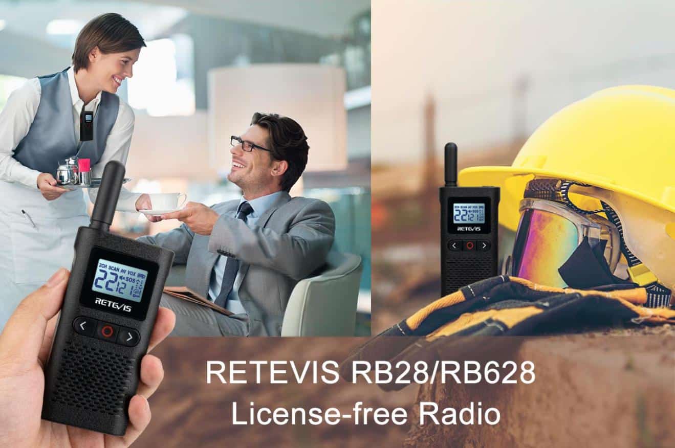 RB28 license-free walkie talkie