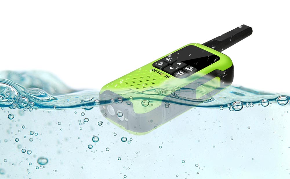 waterproof floating walike talkie