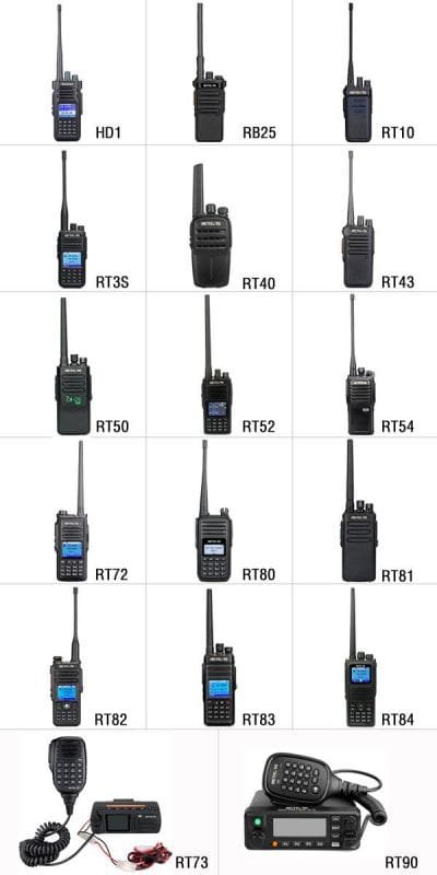 Retevis DMR/digital radio