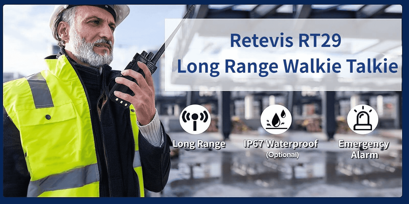 choose Retevis high power radio
