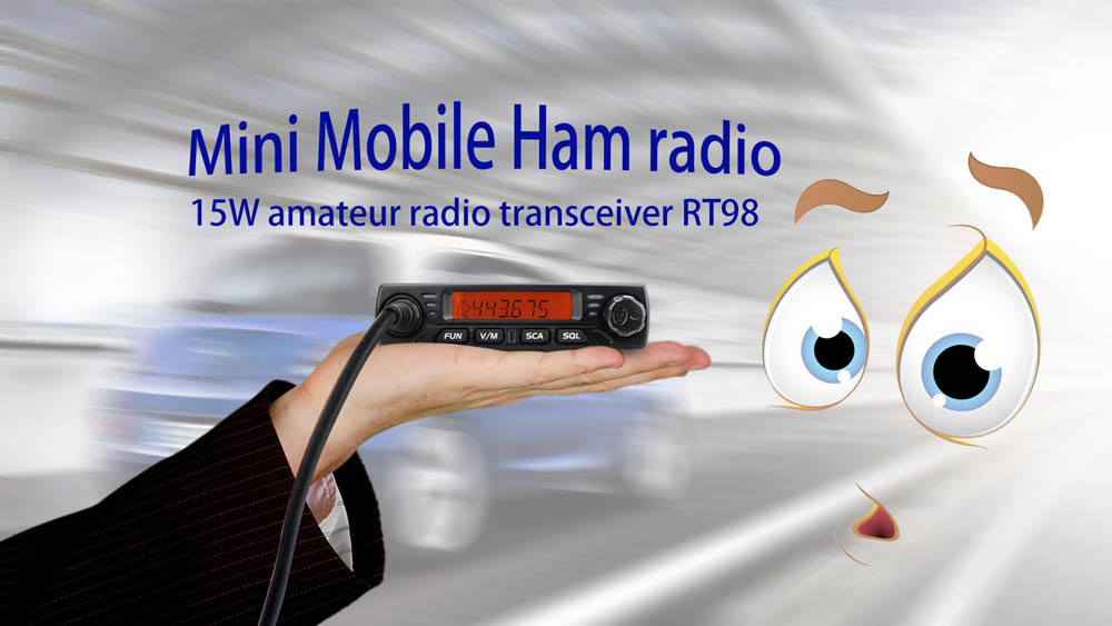 15W Mini Mobile radio RT98