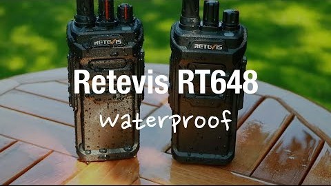 Retevis RT84 Waterproof radio