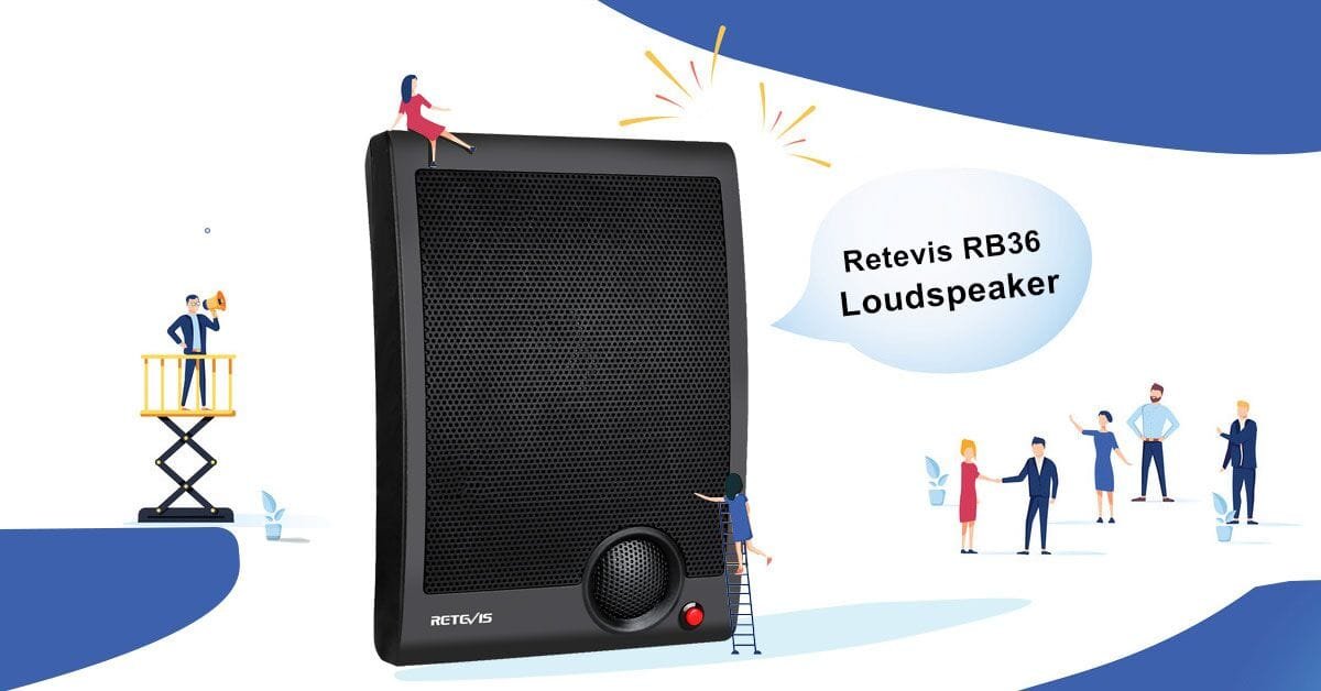 Retevis RB36 License-free Two-way Talk Loudspeaker