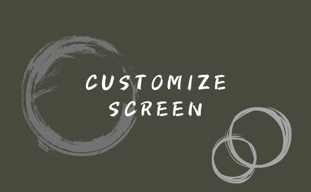 customize power-on screen