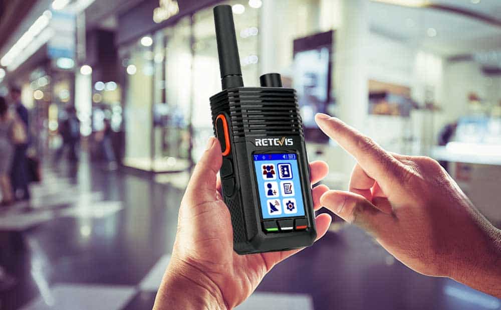 Retevis RB20 smartphone walkie talkie