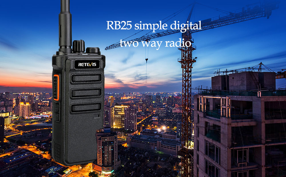 Retevis RB25 digital walkie talkie for business