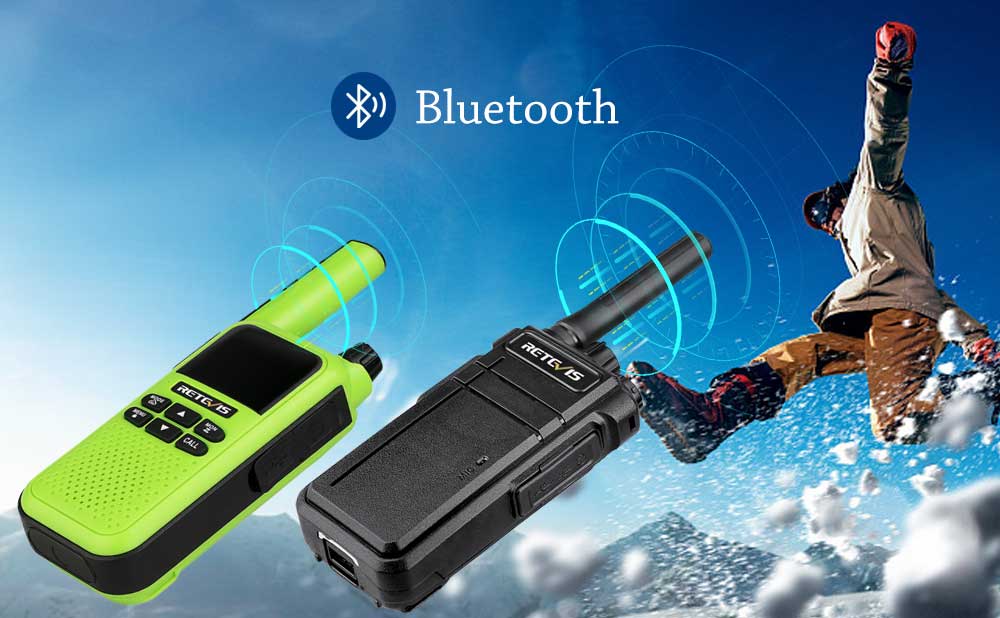 Bluetooth walkie talkies for skiing