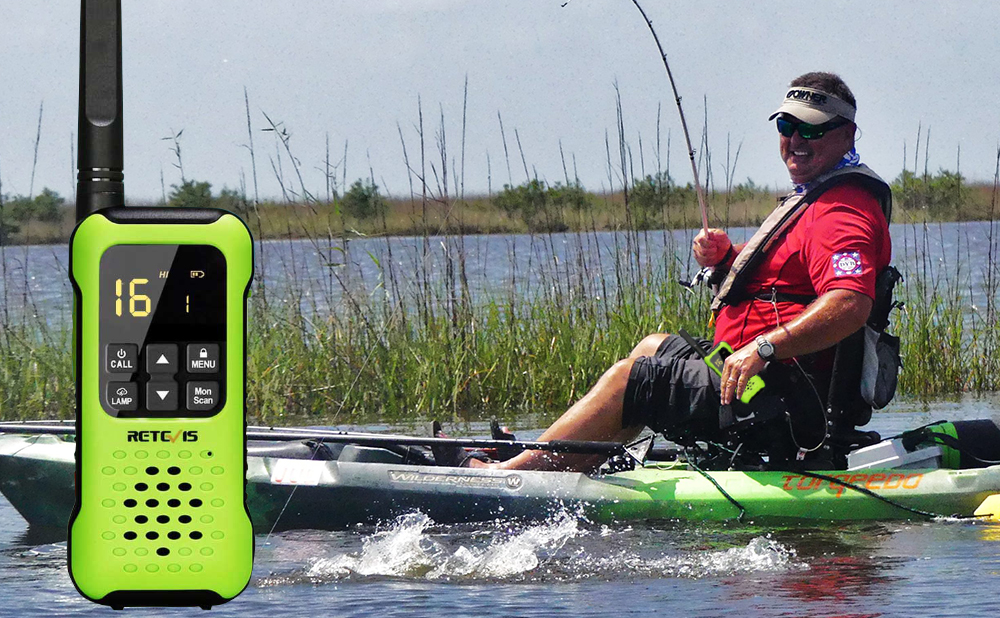 kayak fishing walkie talkie