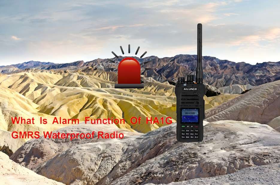 GMRS Waterproof radio