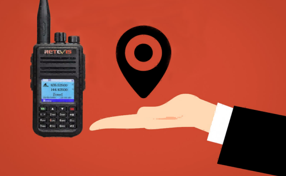 RT3s walkie-talkies with GPS