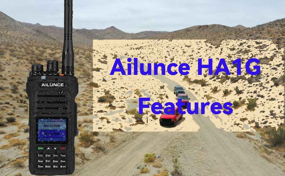 HA1G GMRS outdoor radio