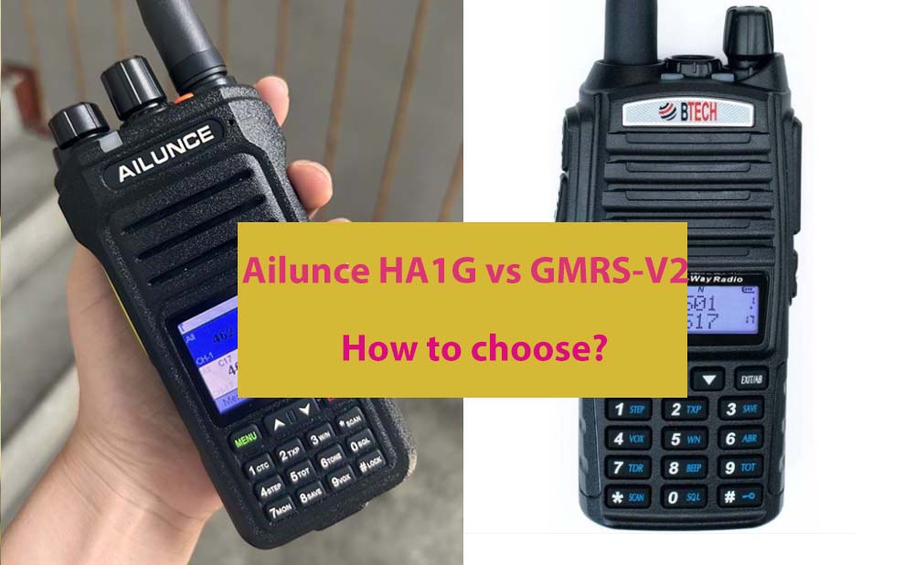 GMRS RADIOS COMPARED AND ha1g IS THE BEST