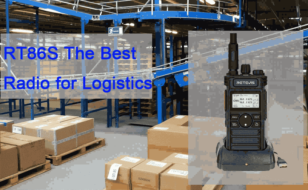 rt86s walkie talkie for logistics